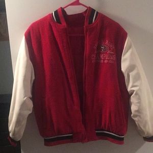San Francisco 49ers Super Bowl Varsity Jacket